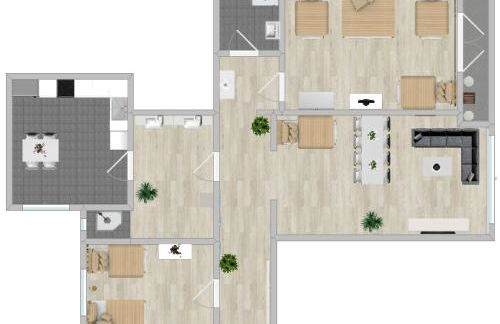 Dilo Apartments Berlin 120 sqm Apartment 2 Baths Balcony - Foto 25