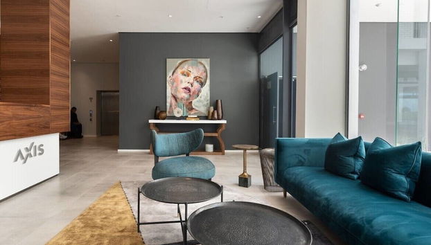 Sitzecke in der Lobby