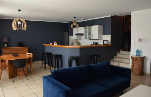 La Bâtie - Terrasse avec Vue imprenable sur le Rhône, 3 chambres, 3 salles de bain - Foto 9