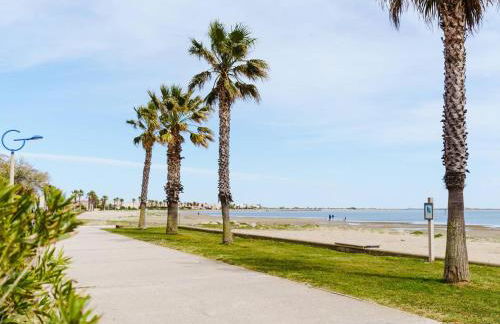 Appartement Gruissan - Parking Privé, Animaux Acceptés - FR-1-409A-16 - Foto 15