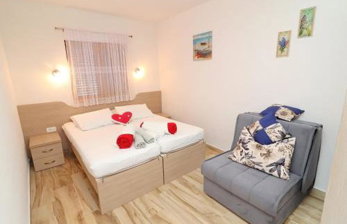 Seaside Apartments Hrka - Comfort One Bedroom Apartment with Terrace and Sea View 1 - Foto 4