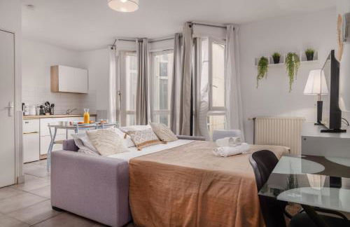 Montpellier Centre - Antigone - Parking Privé et Gratuit - Foto 5