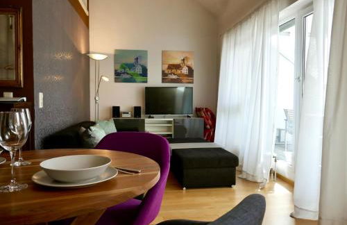 Ferienwohnung am Hopfengarten - helle 2 Zimmer Maisonette mit großem Balkon - Foto 9