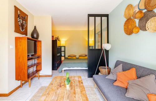 Studio cosy nature avec terrasse et jardin - Foto 3