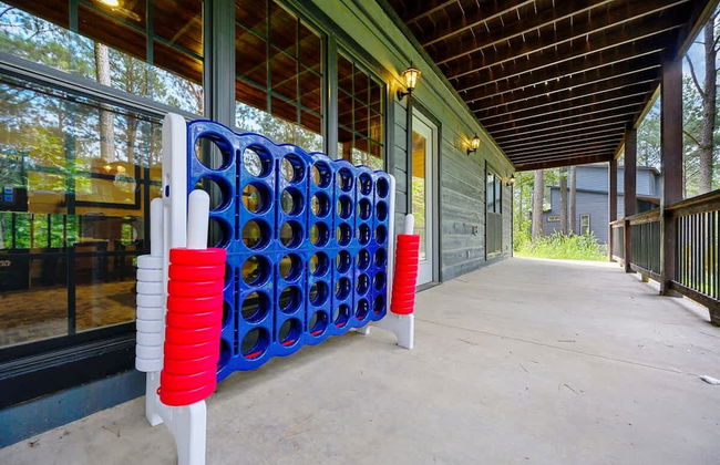 Family-friendly Broken Bow Cabin w spa Game Room - Foto 32