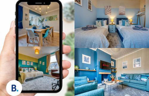 2-Bedroom Modern, Stunning & Stylish Contractor House, Sleeps 4, Prime Portsmouth Location with Free Parking Permit - by Blue Puffin Stays - Foto 13