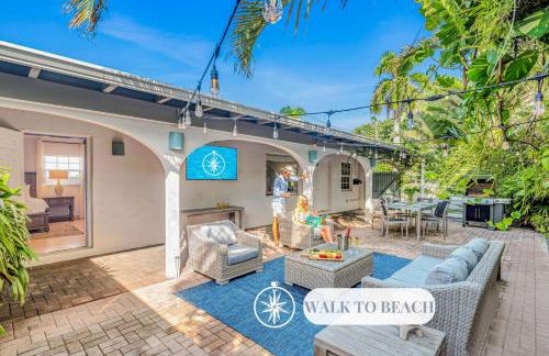 Steps from Beach Quaint Cottage Hot Tub Surf Key H0MES - Foto 1