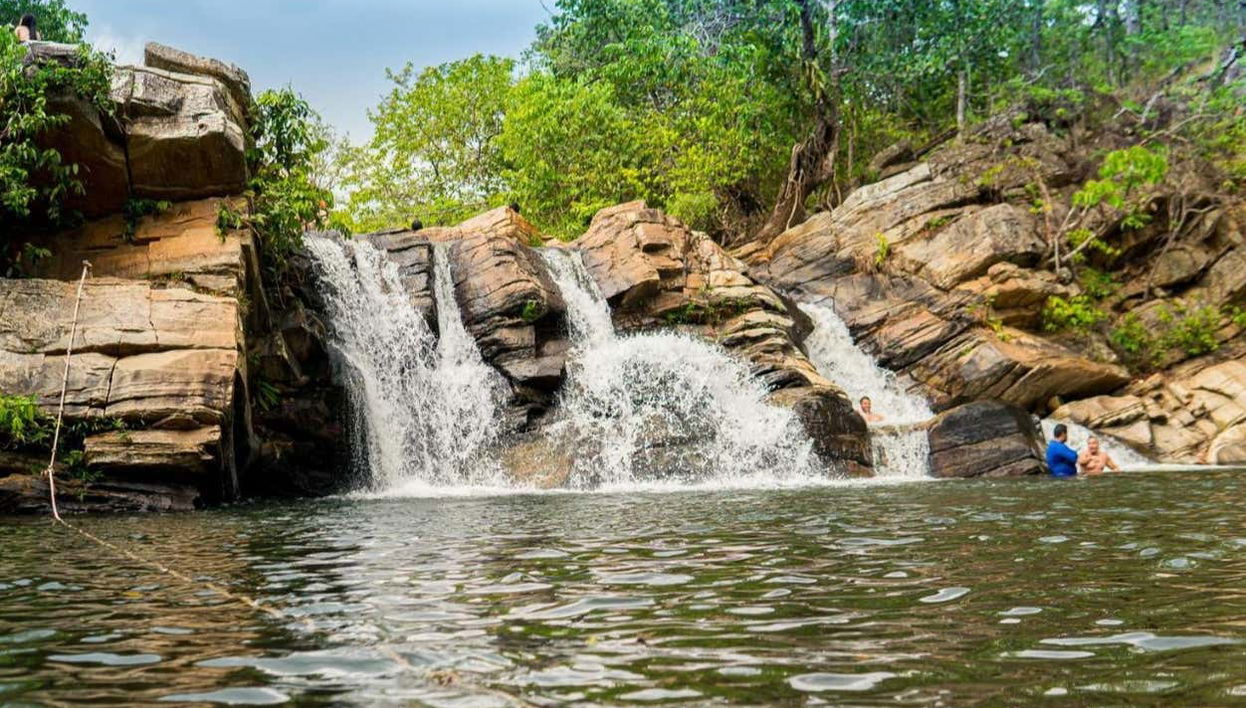 The Araras waterfall