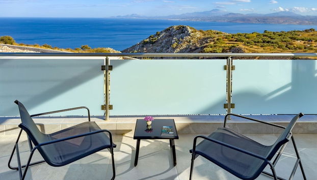 Gianna s Panoramic Seaview Twin Villas With Pool 2 - Foto 4, Habitación