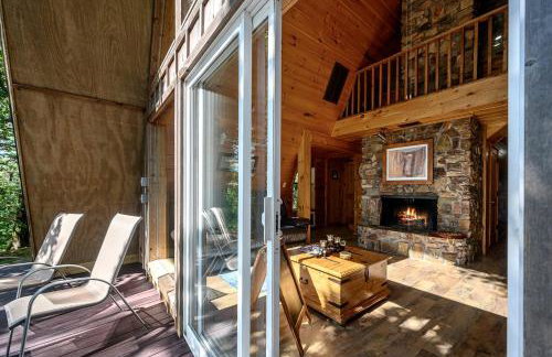 Secluded A-Frame Cabin with Incredible Views near Mountain Fork River in Oklahoma - Foto 11