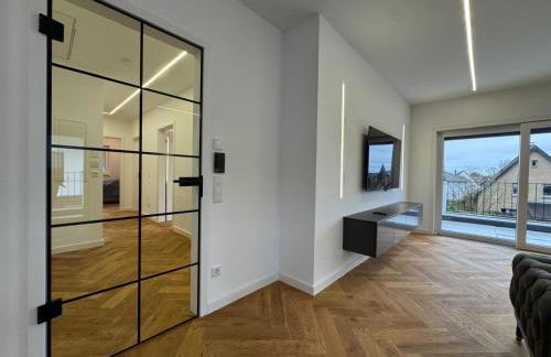 Penthouse mit großer Terrasse Parkplatz und WLAN in exklusiver Lage am Hellweg - Foto 8