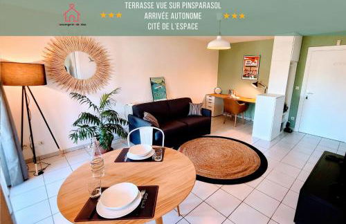 " Côté Parc " Cité de l'espace - Entrée autonome - Foto 1