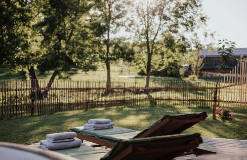 Chalets am Duschl-Hof - mit eigenem Whirlpool - ebenerdig - Natur pur - Foto 38