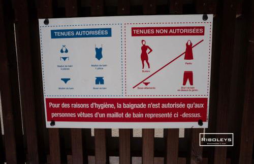 Riboleys - T3 climatisé avec WIFI à 400m de la mer - Foto 40