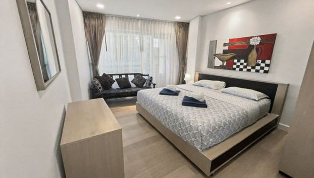 Mykonos Hua Hin - 1 bdr Condo Shared Pool Downtown - Foto 3, Habitación