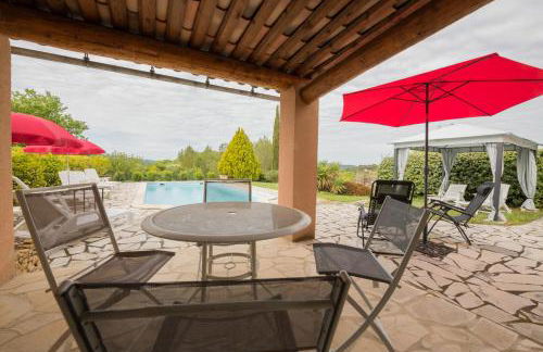 Le Mas du Miel d'Or, 12 pers, au coeur du Luberon, air-conditionné, piscine, propriété de 5000 m2 - Foto 26