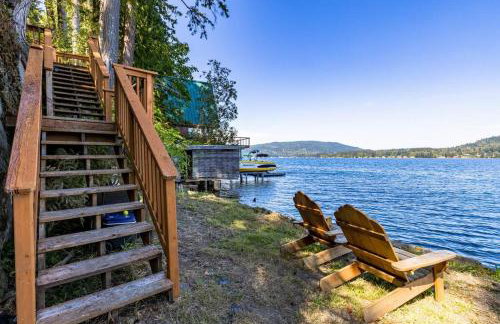 Casa Las Nubes NEW! Whatcom Lakefront Cabin/HotTub - Foto 45