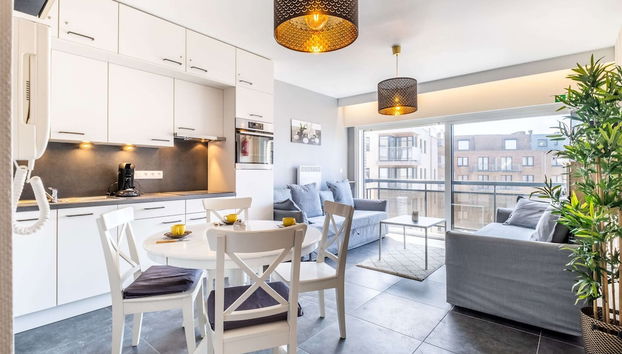 Sunny Stay for Four in Koksijde - Foto 5, Cocina privada