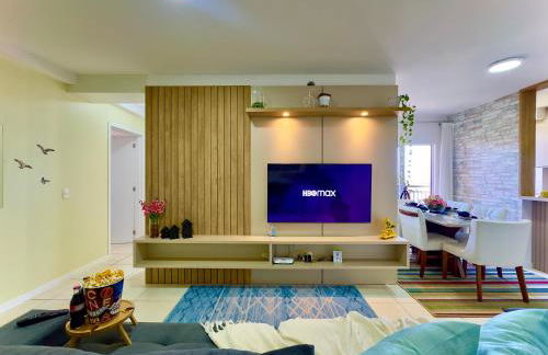 Apartamentos a150 M DA PRAIA com SACADA, WI-FI, PISCINA, PORTARIA 24h, PLAYGROUND e vaga de GARAGEM - Foto 33