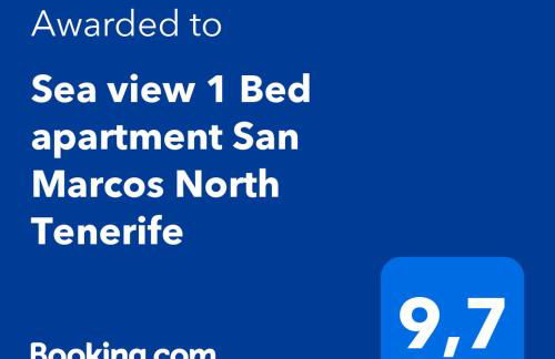 Sea view 1 Bed studio apartment San Marcos North Tenerife - Foto 24