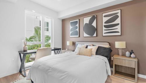 Modern 1BR LA l Workspace Pool Gym - Foto 3