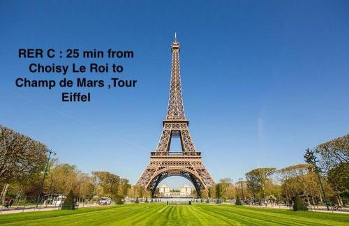 Centre de Paris à 10min, gare à 2 min à pieds, Parking privé gratuit - Foto 23