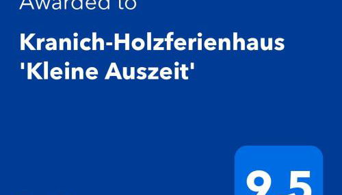 Kranich-Holzferienhaus 'Kleine Auszeit' - Foto 2