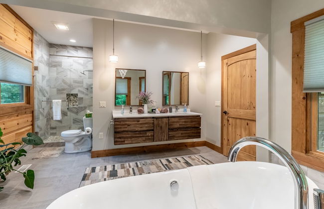 Luxury 3 2 5 Cabin Lake Views Theatre Gameroom - Foto 26