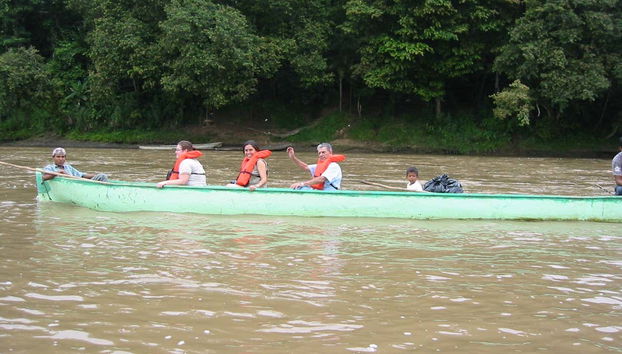 Canoë sur la rivière Yorkin