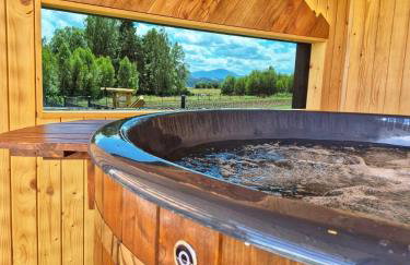 Natur House Beskidy - Unikalny Domek w Górach, Balia, Sauna - Foto 12