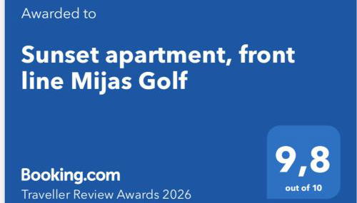 Sunset apartment, front line Mijas Golf - Photo 3