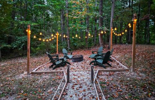 Havenbrook-Hocking Hills Luxury, 10 Acres, Hot Tub - Foto 21