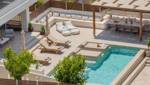 Cantouni Villa, Luxury 5BR Retreat with Heated Pool & Jacuzzi Near Town by Villa Mana Gers - Foto 4, sunbed