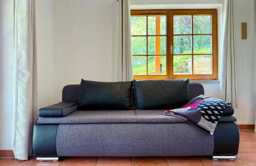 Holz-Ferienhaus Oberbrändi: Kachelofen, Sauna, WLAN, am Wald - Foto 51