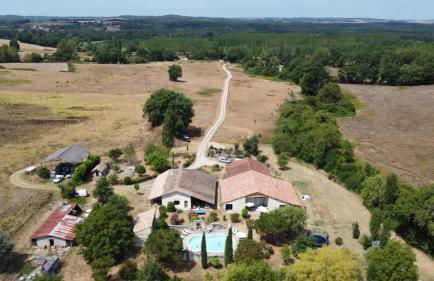 gîte 10 pers - Rimbes Casteljaloux - Foto 5