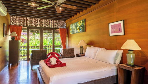 Tropical Beachside 4 bedroom Villa KBR23 - Foto 3, Habitación