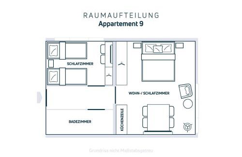 Strandnahe & Moderne Ferienwohnung mit hohem Schlafkomfort von "Momentic" - Foto 18