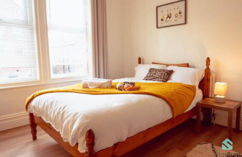Beautiful 3BDR Flat By Stay Aura Short Lets & Serviced Accommodation Newcastle With Free WiFi & Parking - Foto 5