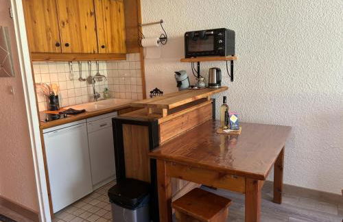 Studio Le P'tit Aigle pied des pistes et télécabine départ ski au pied - Photo 8