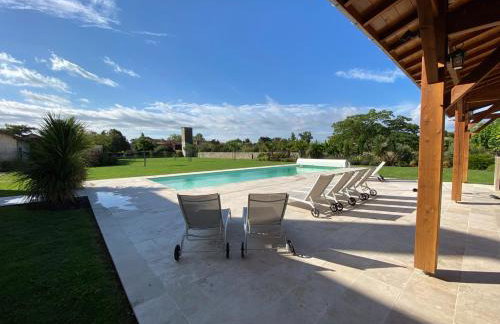Large House near Marciac & Heated Salt Water Pool - Foto 25
