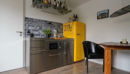 Apartment Mini-Loft am Schloss - Foto 4, stove, dishwasher, minibar