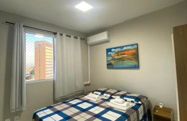 Apê Pé na Areia com Vista Mar Ar-condicionado & Garagem - Foto 19