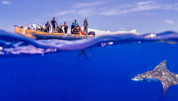 Snorkeling à Santa Maria - Photo 2, Bateau pour le snorkeling à Santa María