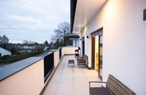 Penthouse mit großer Terrasse Parkplatz und WLAN in exklusiver Lage am Hellweg - Foto 1