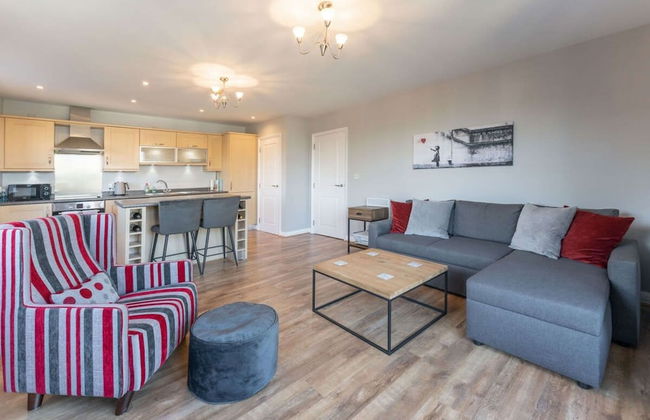 Luxury 2 Bed Apartment Parking by NEC Solihull - Foto 4