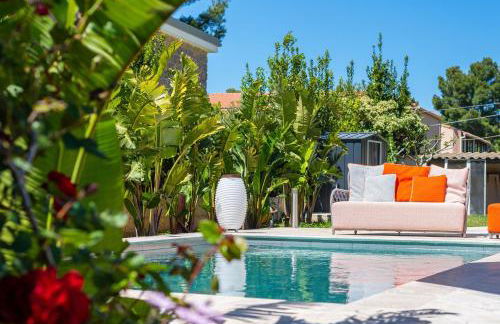 Villa Pitou, Piscine chauffée, 200m plage - Photo 6