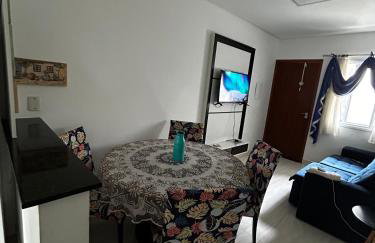 Apartamento em Condomínio Beverly Hills Praia de Vista Linda - Bertioga com Estacionamento e Piscina - Foto 2