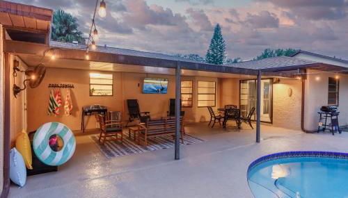 Heated Pool, Game Room & 4Bdrm - Bay Bungalow - Foto 5