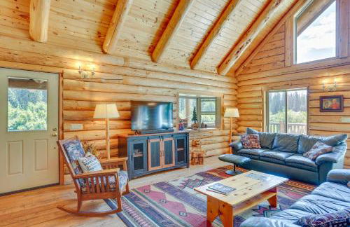 13 Mi to Mt Shasta Log Home on 60 Acres! - Foto 5