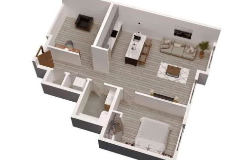 Unit 21 Spacious 2BR Apartment Long-term Stay - Foto 11